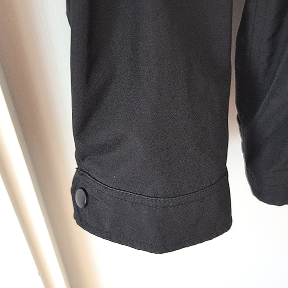 GAP Mens XL Zip Up Lightweight Jacket Black Contemporary Minimalist Casual - Picture 4 of 7